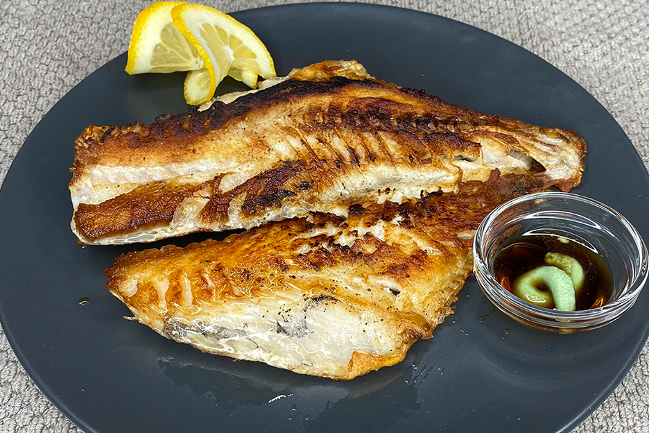 Окунь жареный